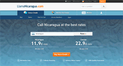 Desktop Screenshot of llamanicaragua.com