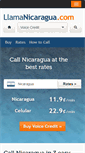 Mobile Screenshot of llamanicaragua.com